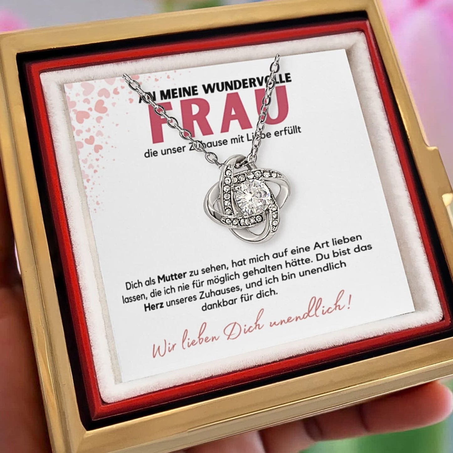 Muttertag Geschenk Für Die Frau Die Unsere Zuhause Zusammenhält Mama Halskette