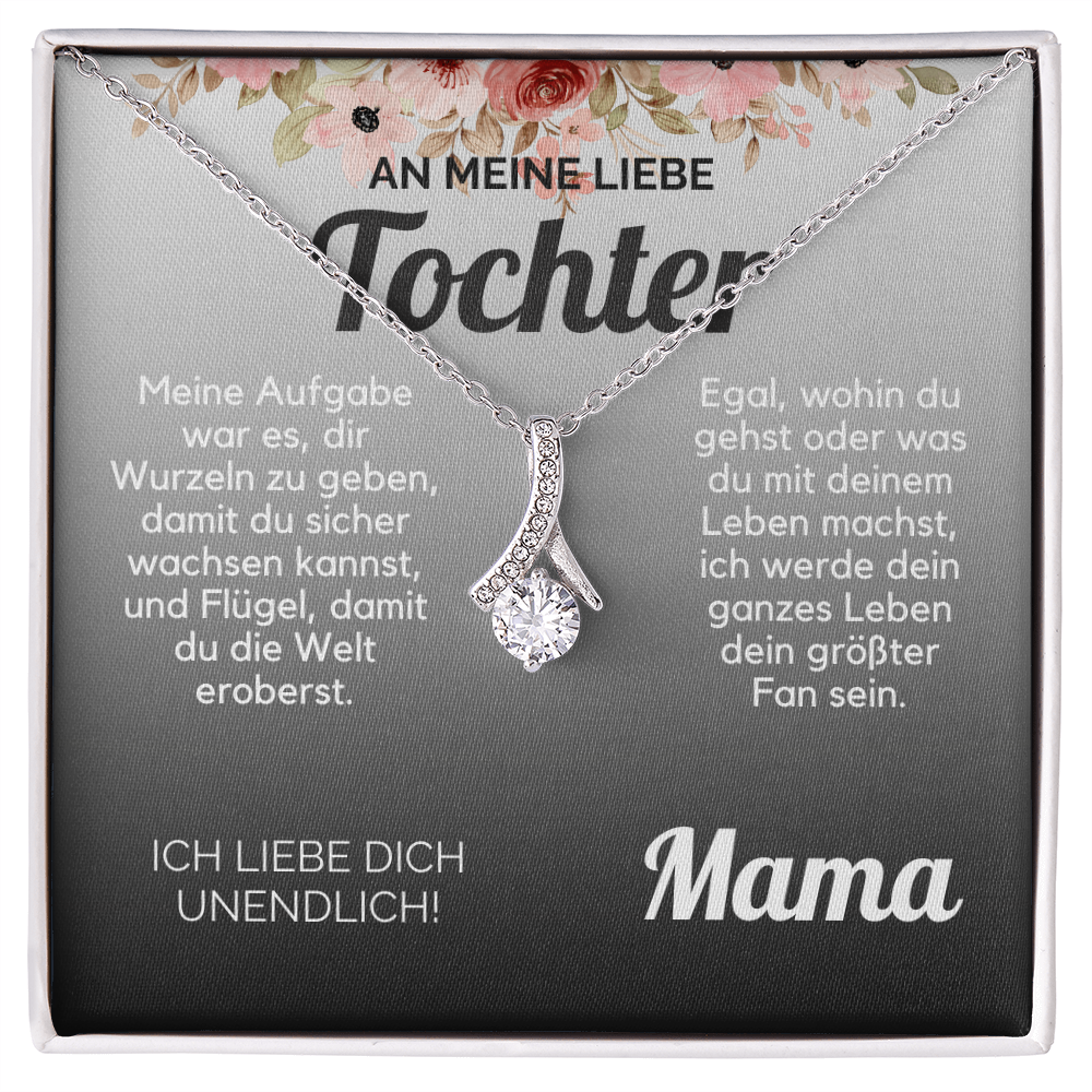Halskette zum Abitur und Abschluss mit Motivierender Botschaft