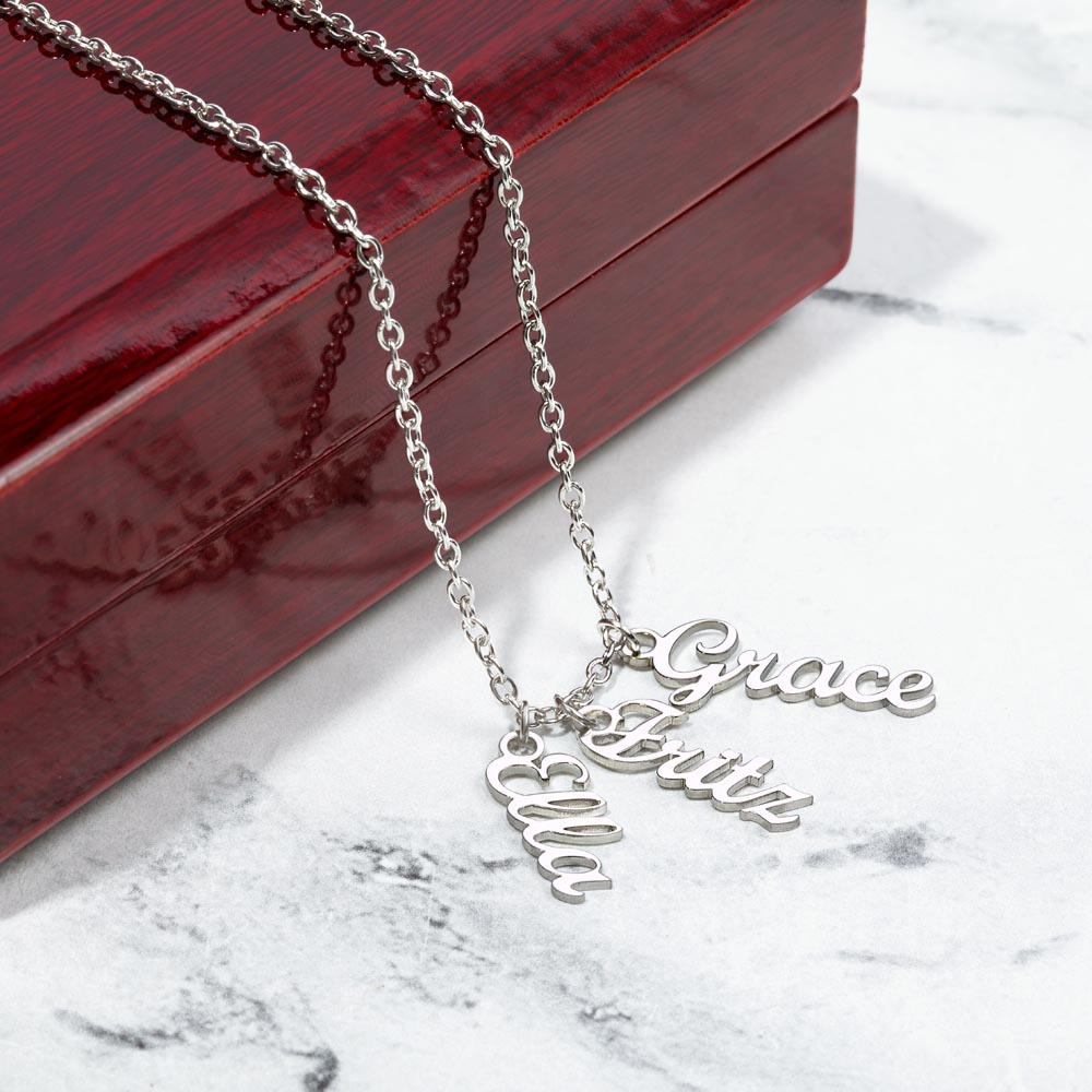 Namenskette – Personalisiertes Geschenk Für Oma Zum Muttertag, Geburtstag