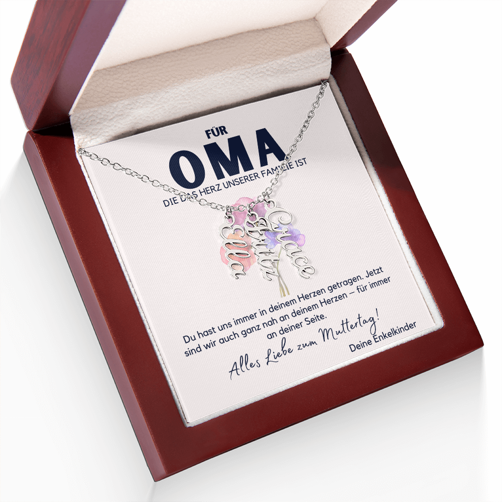 Namenskette – Personalisiertes Geschenk Für Oma Zum Muttertag, Geburtstag
