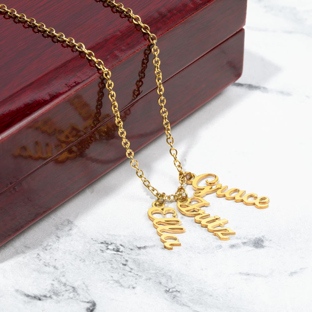 Namenskette – Personalisiertes Geschenk Für Oma Zum Muttertag, Geburtstag