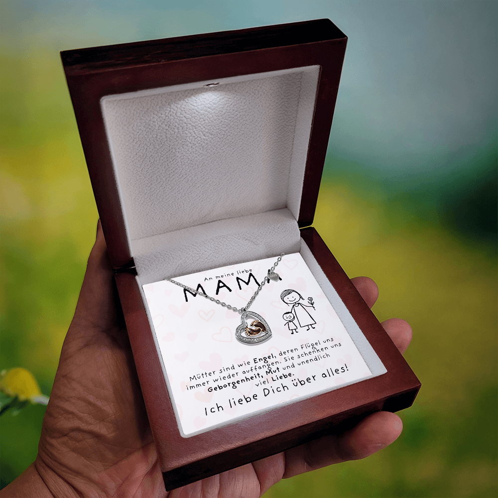 An Meine Liebe Mama - Persönliche Halskette Für Muttertag Oder Geburtstag