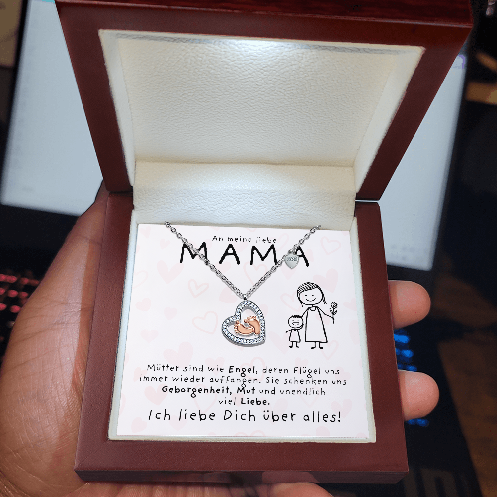 An Meine Liebe Mama - Persönliche Halskette Für Muttertag Oder Geburtstag