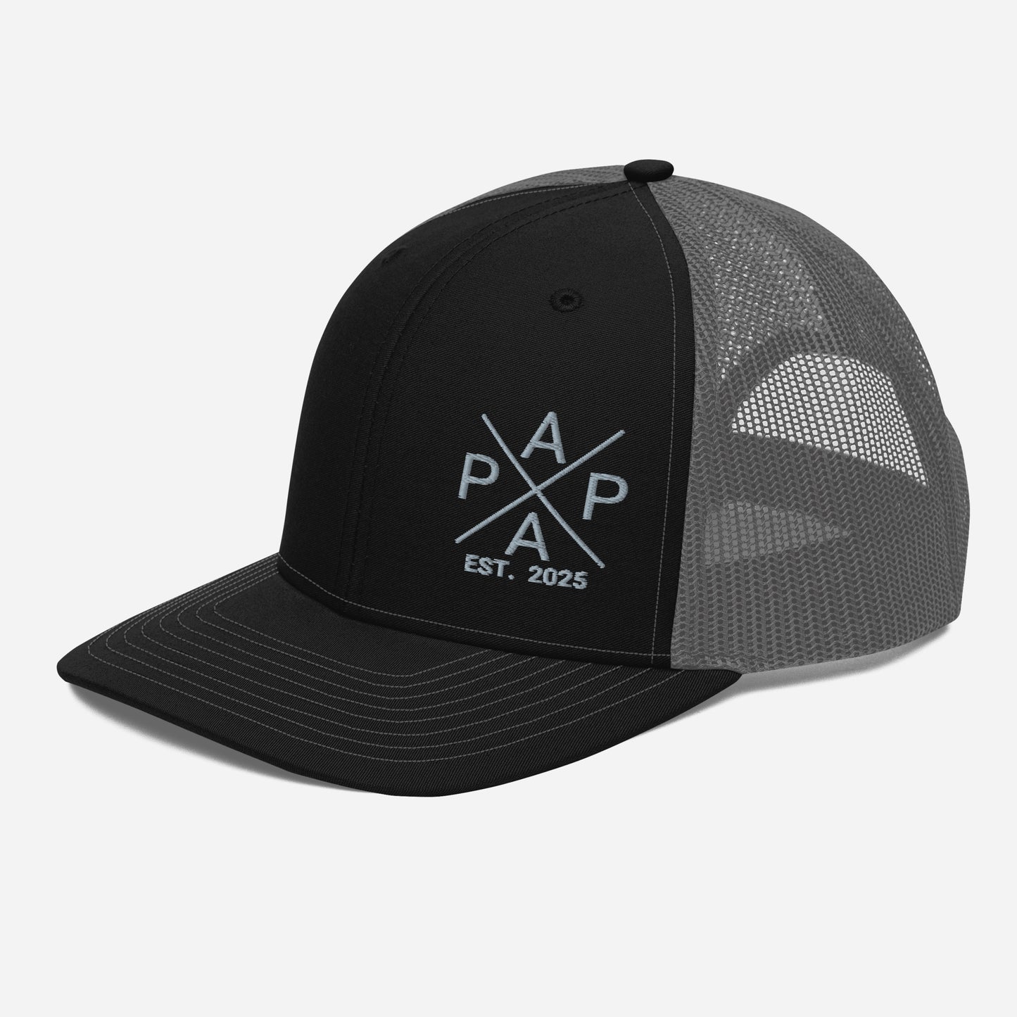 Trucker Cap Für Papa Personalisierte Bestickte DAD / PAPA Est Mütze Vatertagsgeschenk