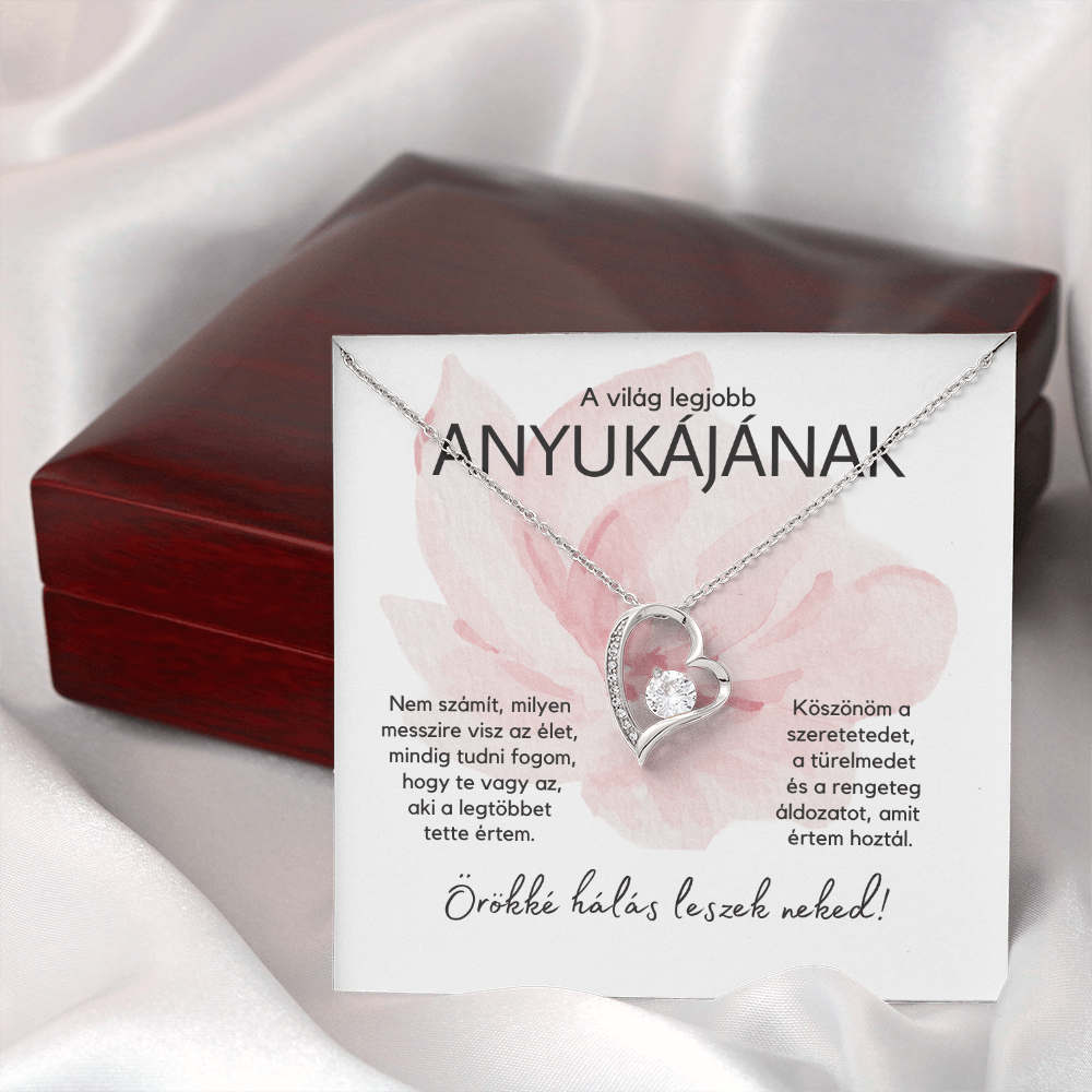 A világ legjobb anyukájának – Forever Love nyaklánc