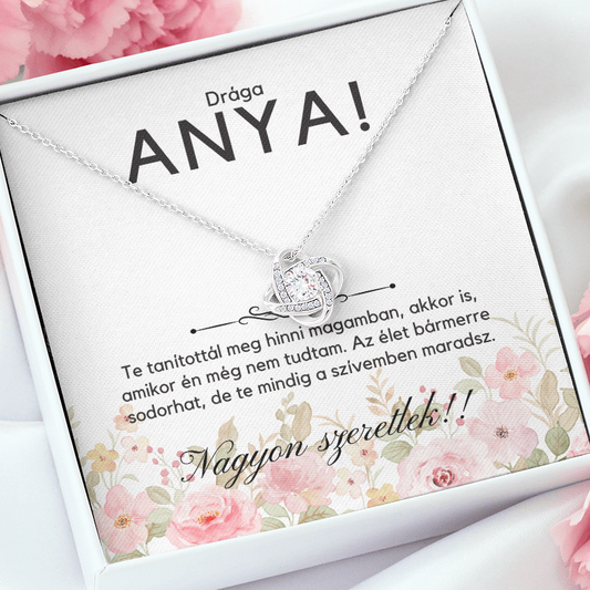 Drága anya – Love Knot nyaklánc