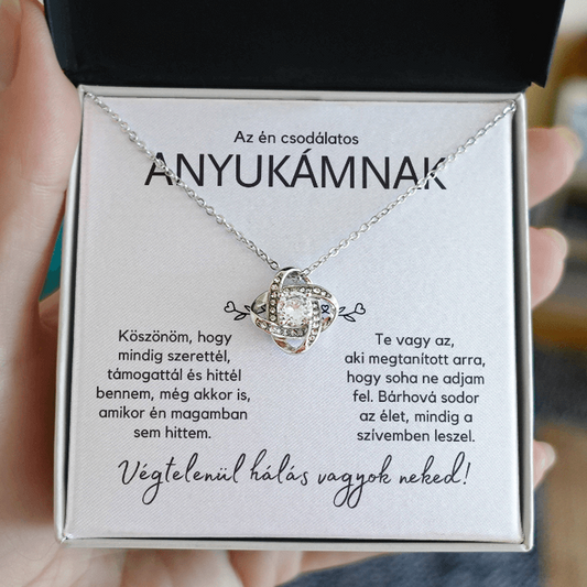 Az én csodálatos anyukámnak – Love Knot nyaklánc