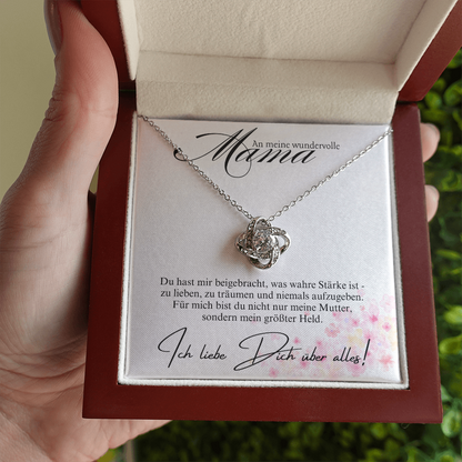Mama Ich Liebe Dich Über Alles - Persönliche Halskette Für Muttertag, Geburtstag, Weihnachten