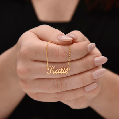 Name Halskette für Tochter, Geschenk zum Geburtstag, Abschluss, Weihnachten
