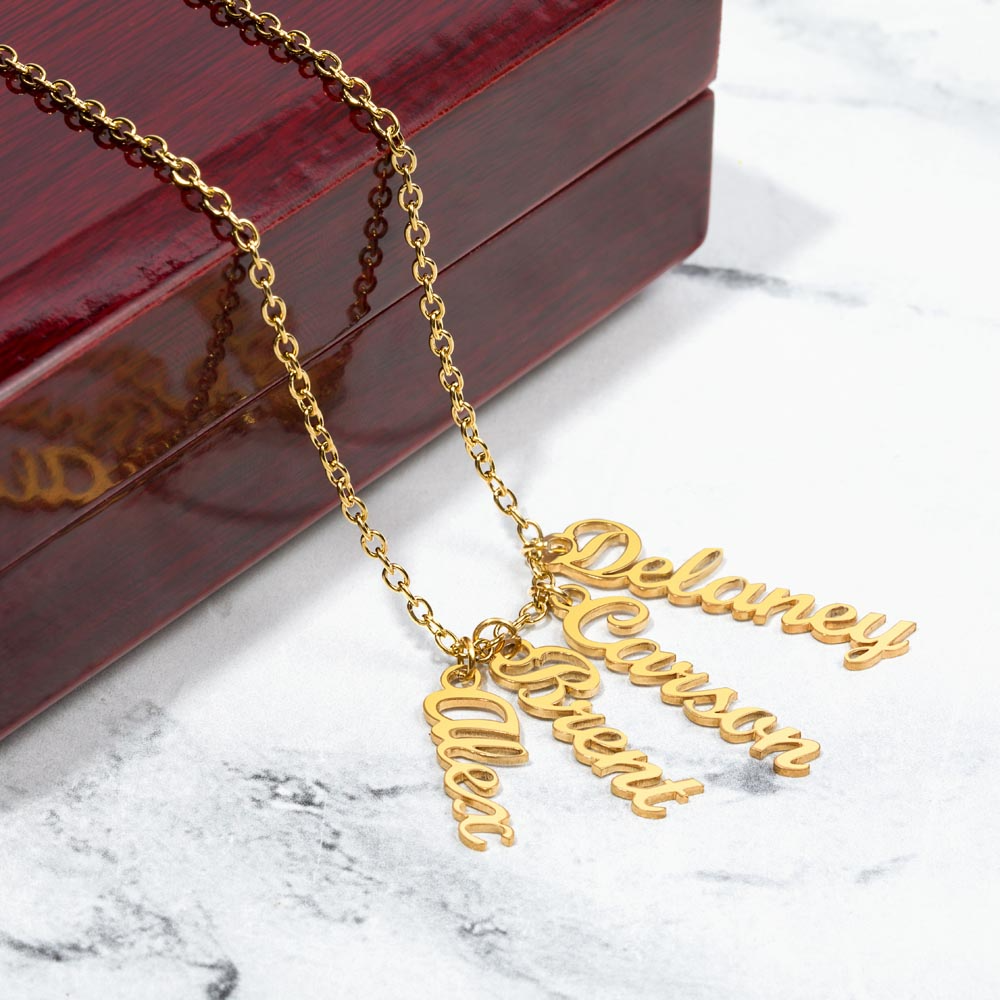 Namenskette – Personalisiertes Geschenk Für Oma Zum Muttertag, Geburtstag