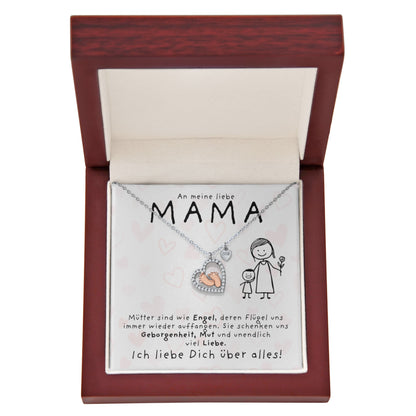 An Meine Liebe Mama - Persönliche Halskette Für Muttertag Oder Geburtstag