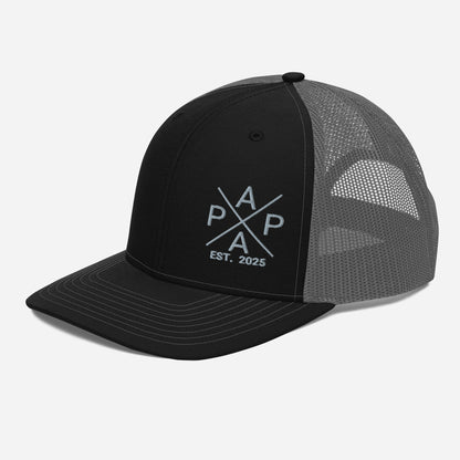 Trucker Cap Für Papa Personalisierte Bestickte DAD / PAPA Est Mütze Vatertagsgeschenk